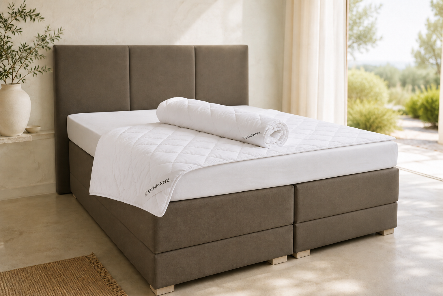 Leichte Hoteldecke Soft Deluxe Ultralight mit 400 g Füllung